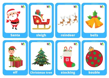 Christmas Game Cards / Mini Flashcards